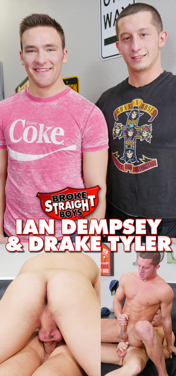 Broke Straight Boys: Drake Tyler rides Ian Dempsey
