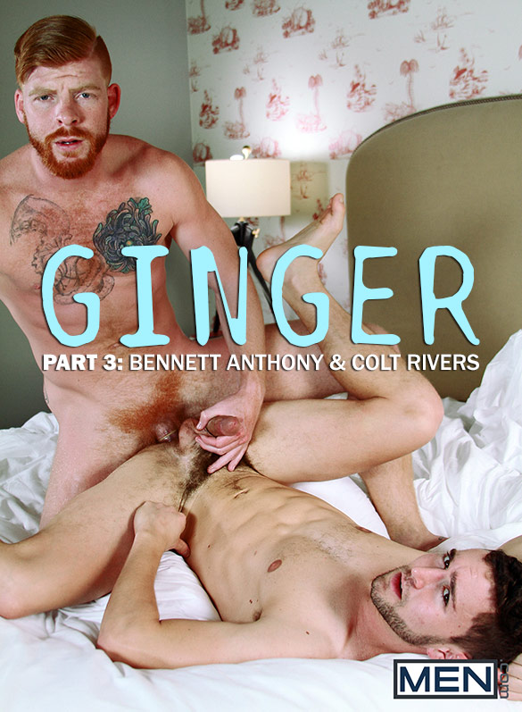 Men.com: Bennett Anthony fucks Colt Rivers in "Ginger, Part 3"