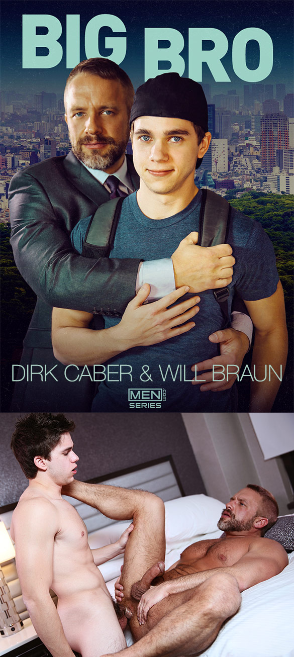 Men.com: Will Braun fucks Dirk Caber in "Big Bro, Part 1"
