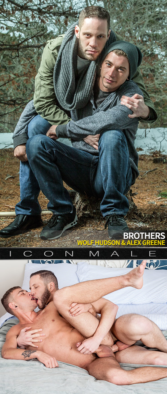 IconMale: Wolf Hudson and Alex Greene flip fuck in "Brothers"