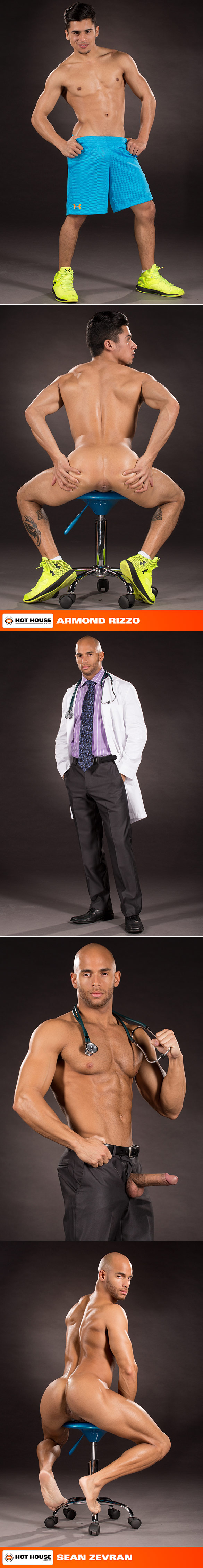 HotHouse: Sean Zevran pounds Armond Rizzo in "Hard Medicine"