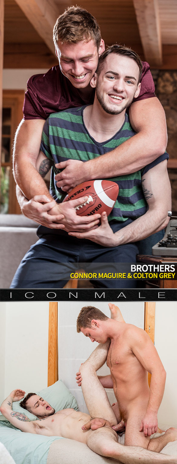 IconMale: Connor Maguire fucks Colton Grey in "Brothers"