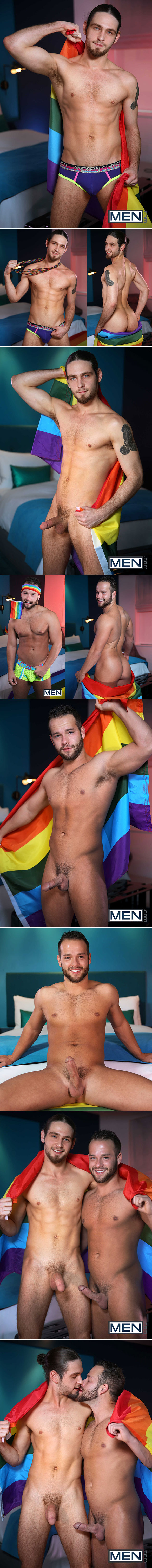 Men.com: Luke Adams bangs Duncan Black in "Pride NYC"