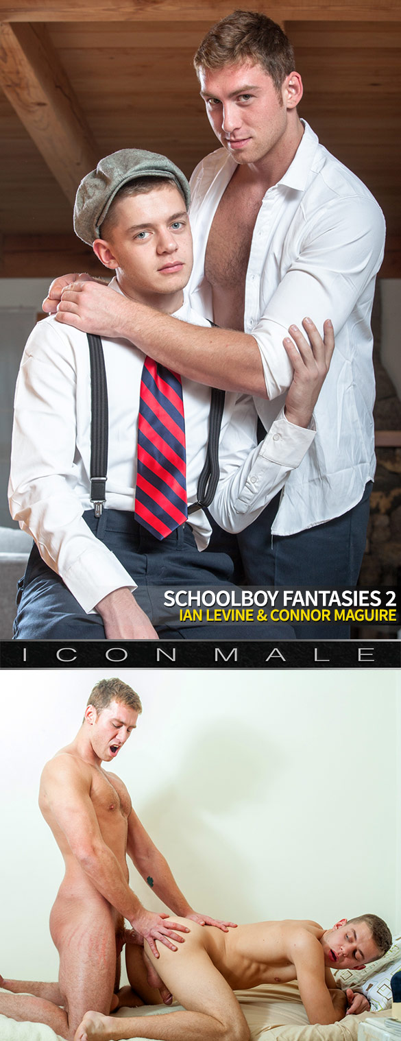 IconMale: Connor Maguire bangs Ian Levine in "Schoolboy Fantasies 2"