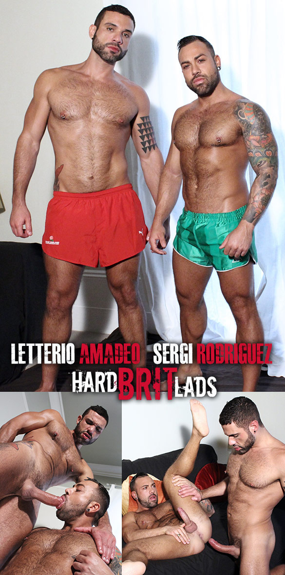HardBritLads: Letterio Amadeo fucks muscle bottom Sergi Rodriguez