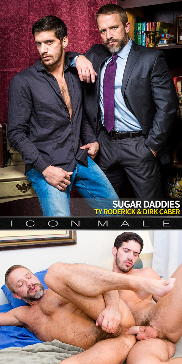 IconMale: Ty Roderick fucks Dirk Caber in "Sugar Daddies"