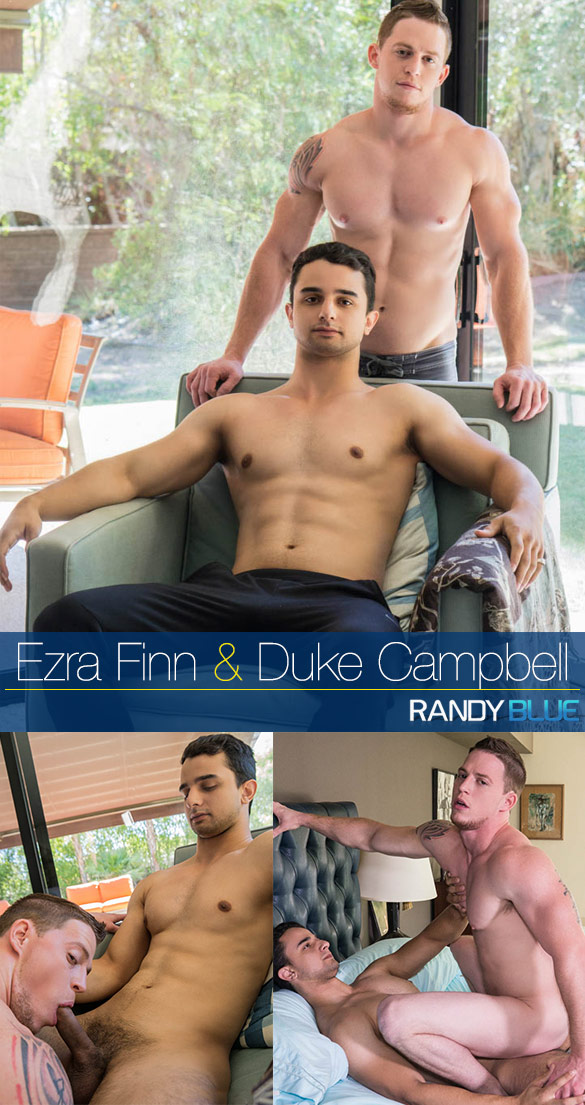 Randy Blue: Ezra Finn bangs Duke Campbell raw