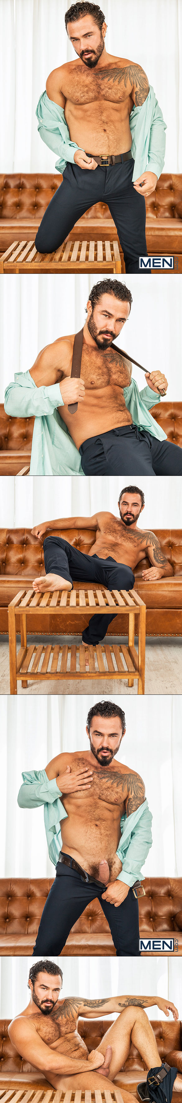 Men.com: Jessy Ares pounds Gabriel Cross in “Room in Madrid, Part 3”