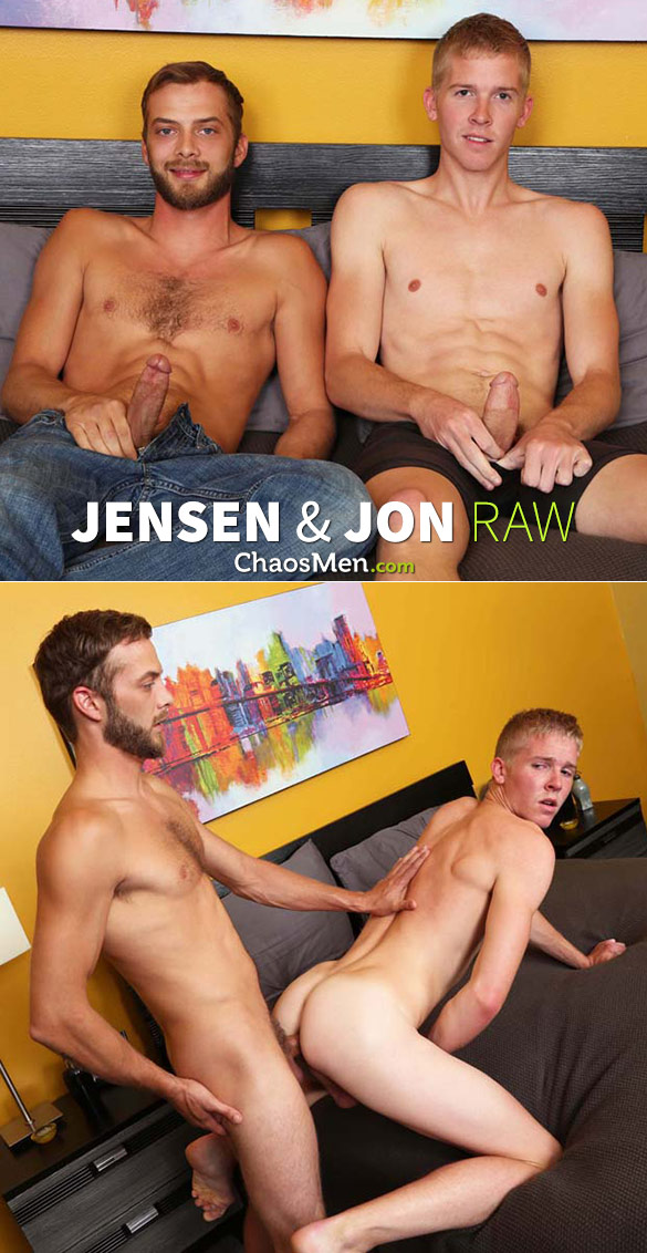 ChaosMen: Jensen fucks Jon raw