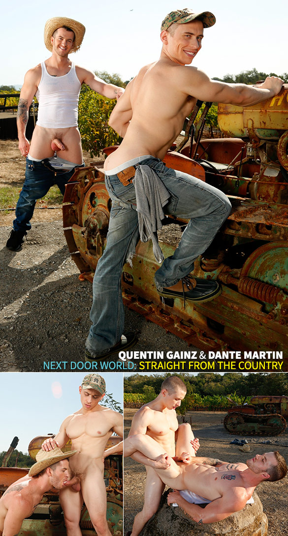 Next Door Studios: Dante Martin bangs Quentin Gainz in "Straight from the Country"
