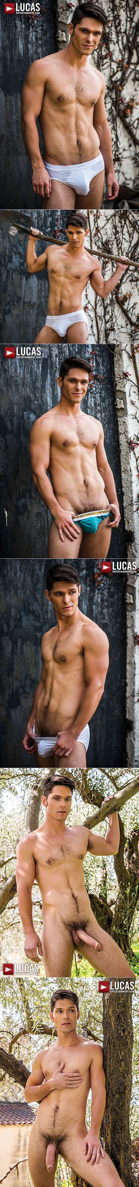 Lucas Entertainment: Newcomer Devin Franco bottoms for Adam Killian in “Spread Cheeks and Fill”