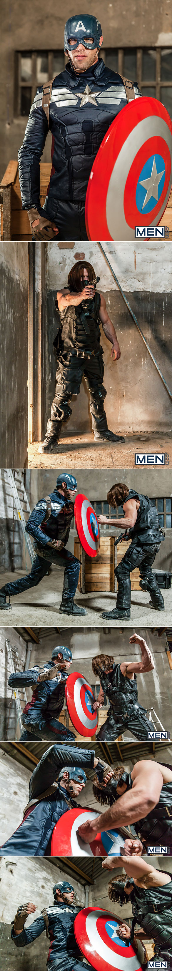 Men.com: Paddy O'Brian pounds Alex Mecum in Captain America: A Gay XXX  Parody, Part 3 | Fagalicious - Gay Porn Blog
