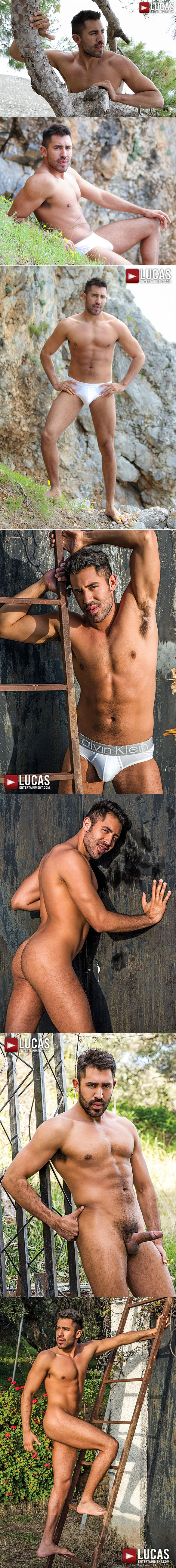 Lucas Entertainment: Ibrahim Moreno, Leo Forte and Gabriel Taurus' raw threeway in "Fully Loaded: Raw Double Penetrations 3"