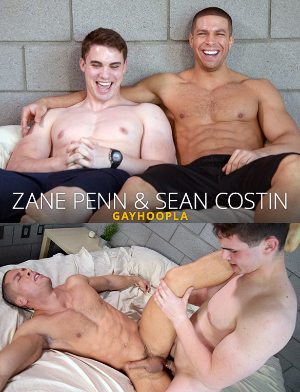 GayHoopla: Zane Penn fucks muscle stud Sean Costin