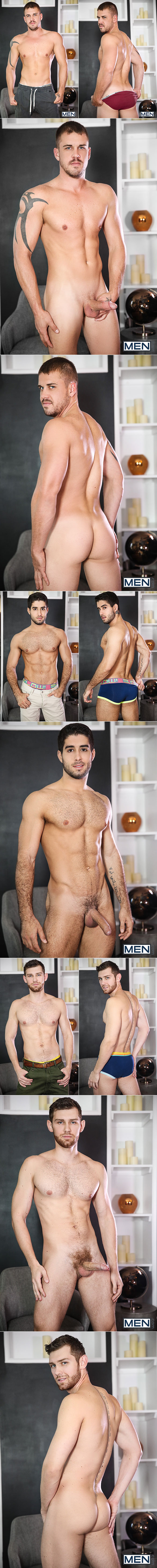 Men.com: Jacob Peterson gets fucked by Darin Silvers and Diego Sans in "Stealth Fuckers, Part 13"