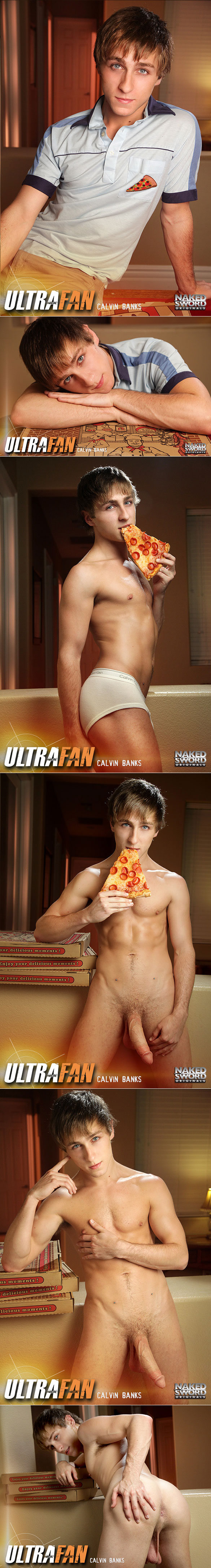 NakedSword Originals: Brent Corrigan and Calvin Banks in "Ultra Fan: Scene 1 - Extra Sausage"