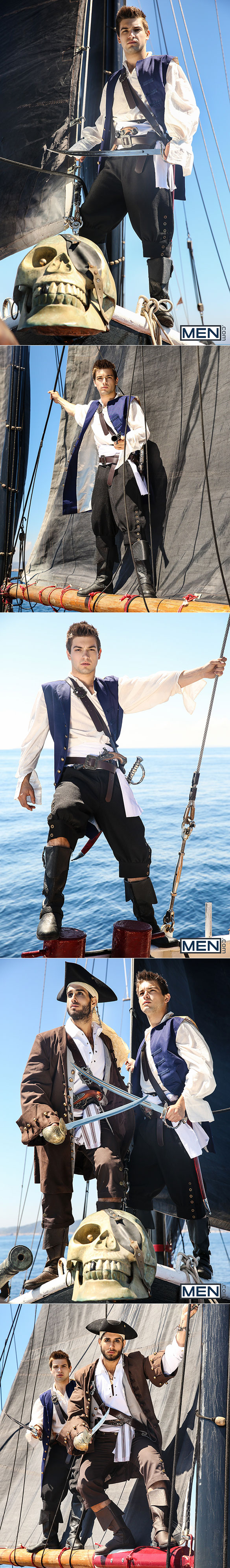 Men.com: Diego Sans fucks Johnny Rapid in "Pirates: A Gay XXX Parody, Part 1"