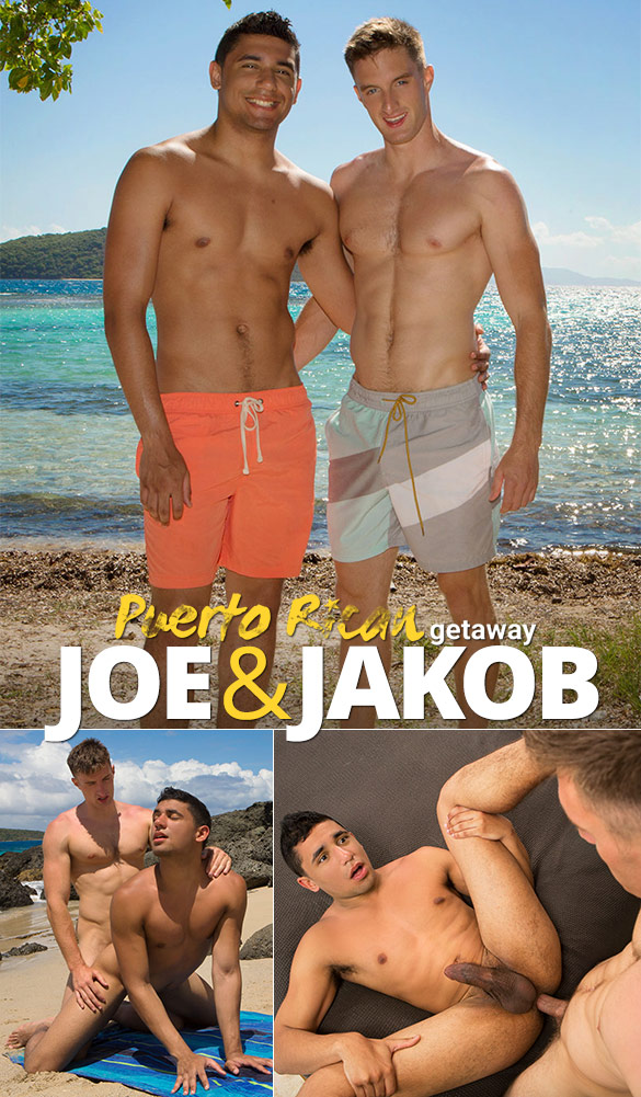 Sean Cody: Jakob creams Joe in "Puerto Rican Getaway, Day 3"