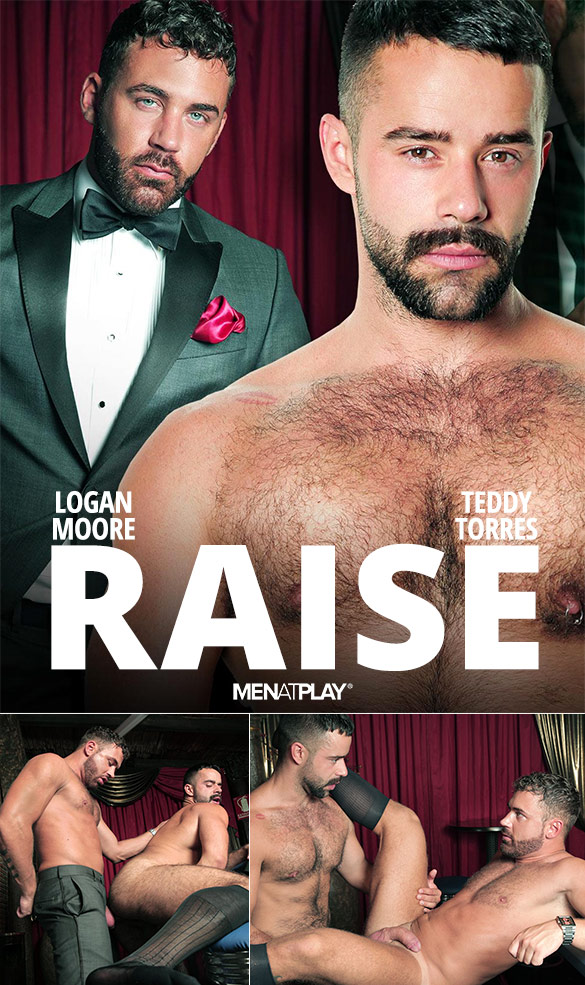 MenAtPlay: Logan Moore and Teddy Torres bang each other in "Raise"