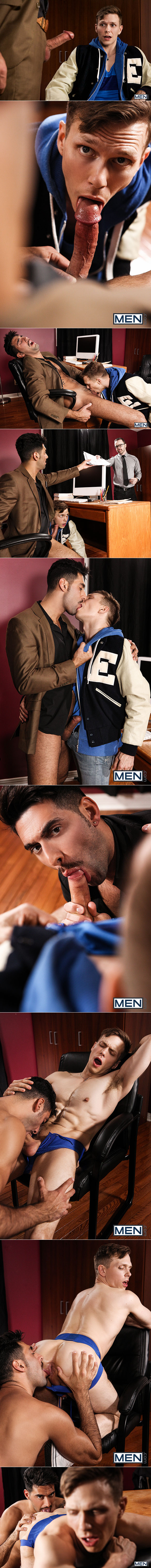 Men.com: Mick Stallone fucks Ethan Chase in "Breakfast Cub: A Gay XXX Parody, Part 3"