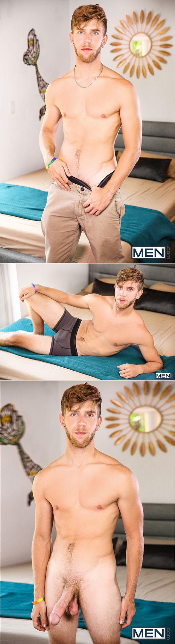 Men.com: Tobias bottoms for Todd and Vadim Black in "Alarm Cock"