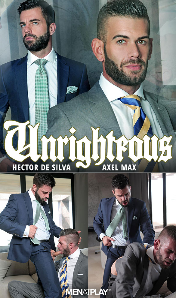 MenAtPlay: Hector de Silva fucks Axel Max in "Unrighteous"