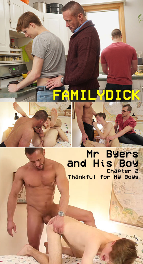 FamilyDick: "Mr. Byers and His Boy - Chapter 2: Thankful for My Boys"