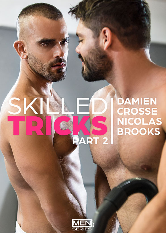 Men.com: Damien Crosse bangs Nicolas Brooks in "Skilled Tricks, Part 2"