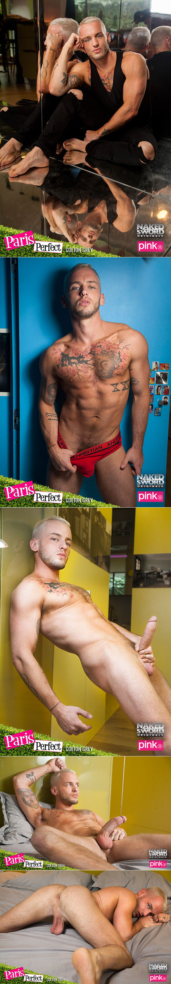 NakedSword Originals: Colton Grey and Gabriel Cross bang each other in "Paris Perfect – Episode 4: Grudge Fuck"