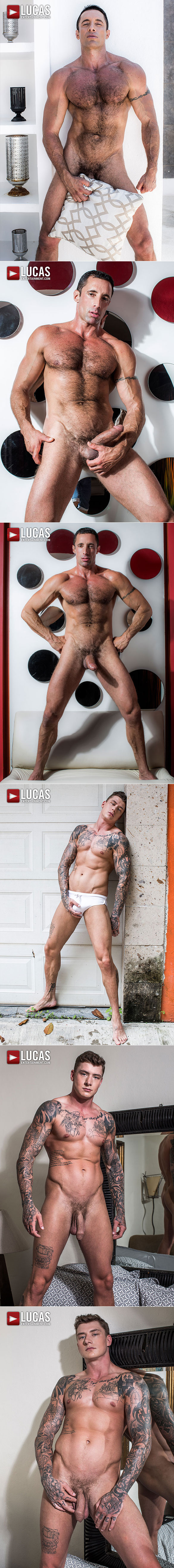 Lucas Entertainment: Nick Capra gets pounded raw by Geordie Jackson in "Fit as Fuck"