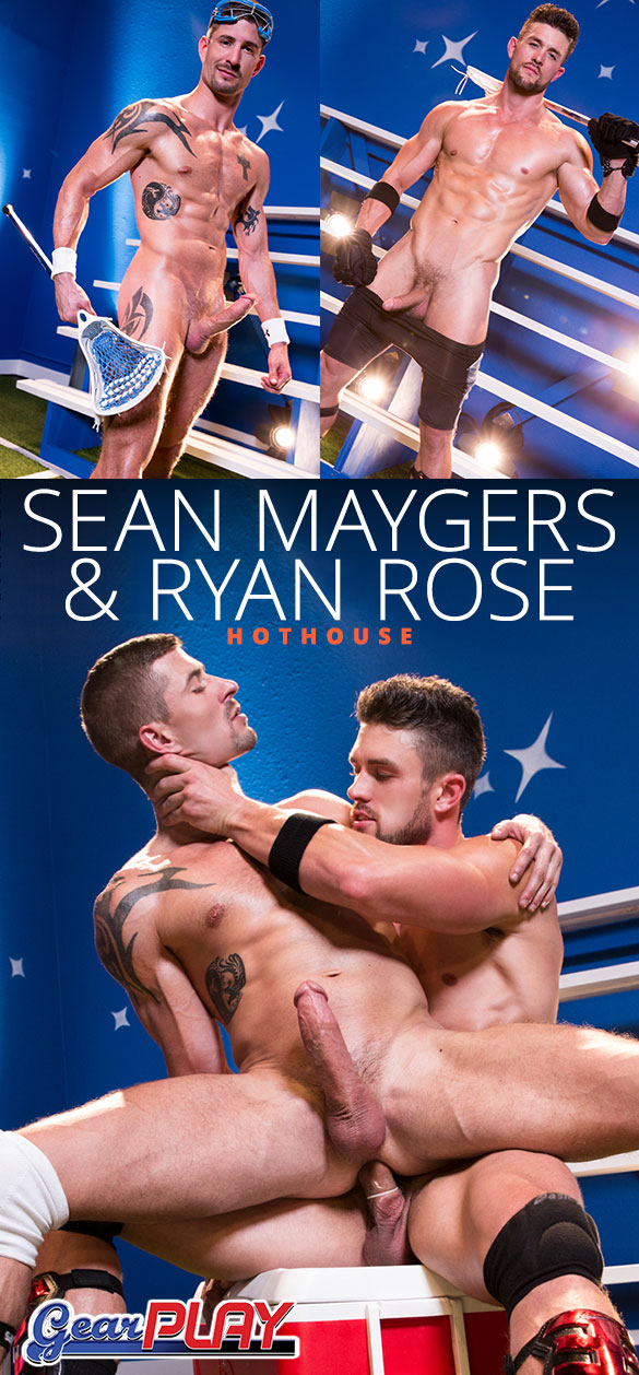 HotHouse: Ryan Rose and Sean Maygers flip fuck in "Gear Play"