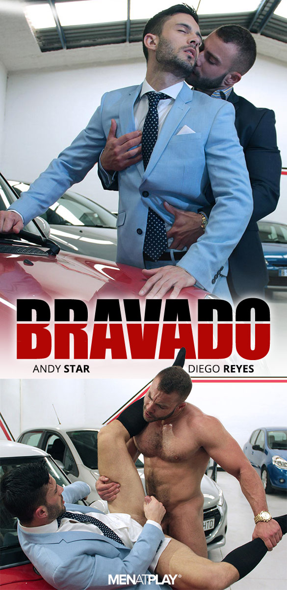 MenAtPlay: Diego Reyes fucks Andy Star in "Bravado"