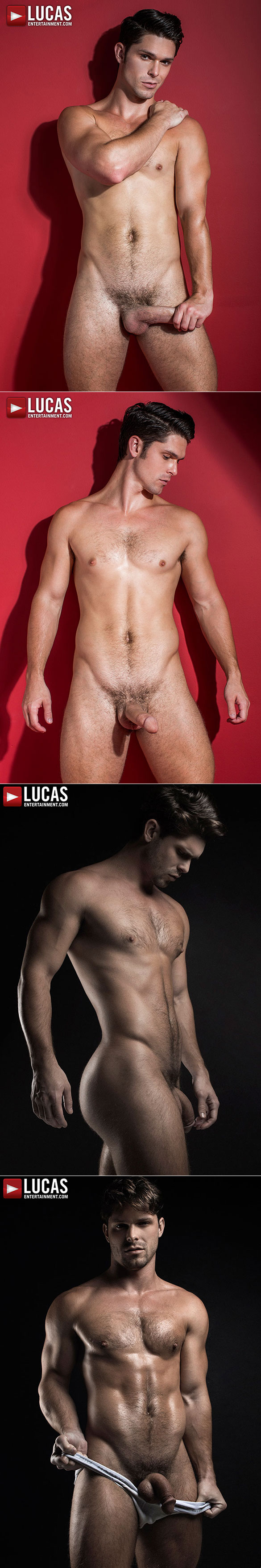 Lucas Entertainment: Geordie Jackson pounds Devin Franco in "Bareback Auditions 10: Raw Dogged"