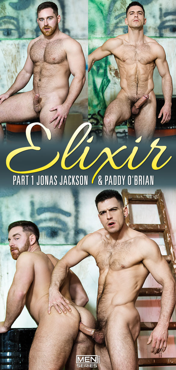 Men.com: Paddy O'Brian fucks Jonas Jackson in "Elixir, Part 1"
