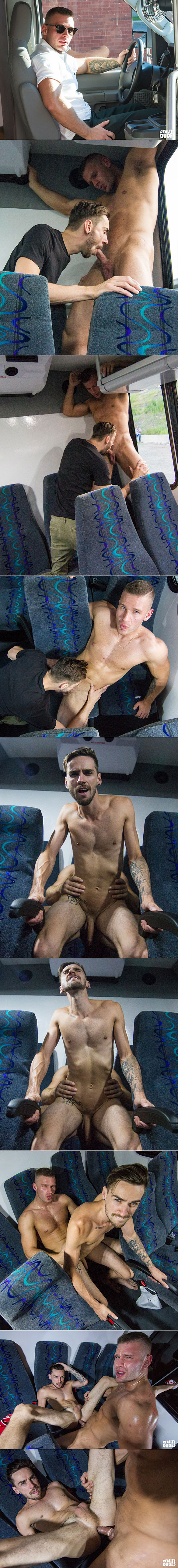 Reality Dudes: Charles Knight bangs Lucas James in "Dudes In Public 28 – Bus Fuck"