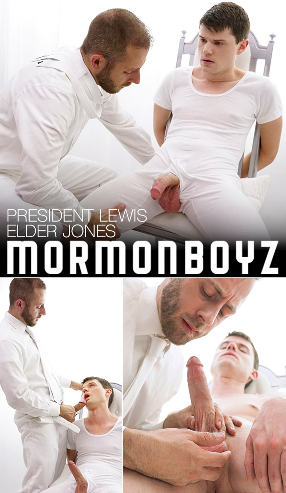 MormonBoyz: President Lewis and Elder Jones in "The Interview"