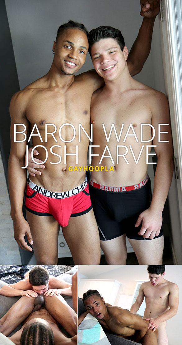 GayHoopla: Josh Farve bangs Baron Wade