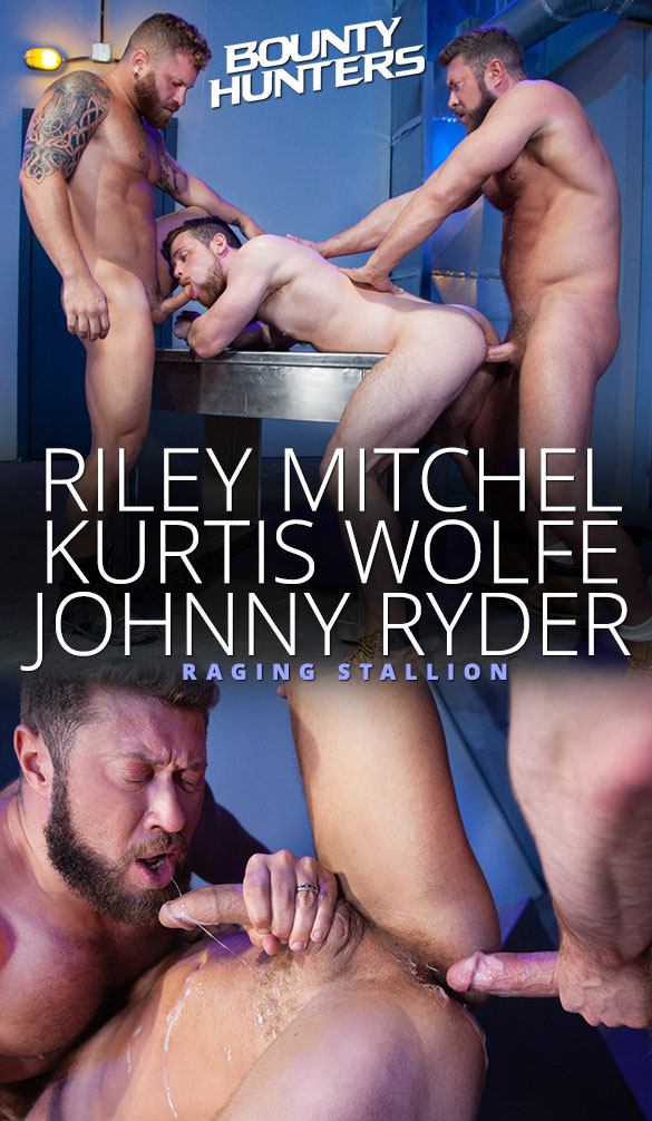 Raging Stallion: Johnny Ryder, Kurtis Wolfe and Riley ...
