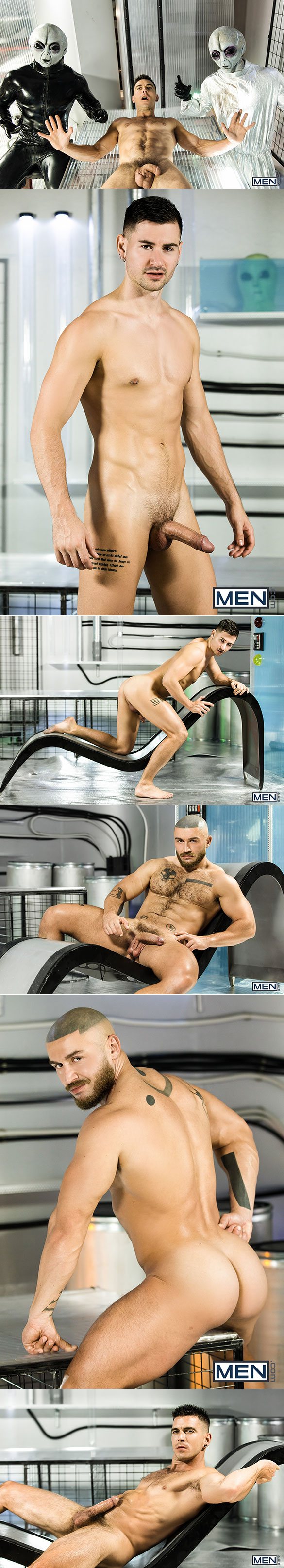 Men.com: Paddy O'Brian, Francois Sagat and Lukas Daken in "Anal Abduction"