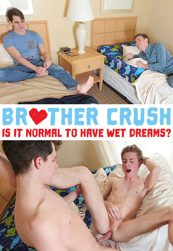 Brother Crush: Kory Houston creams Britain Westbury in "Is It Normal to Have Wet Dreams?"