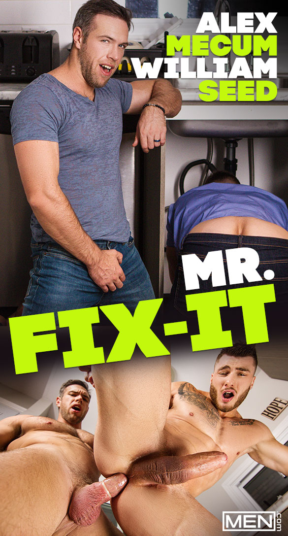 Mr Fix-It - Alex Mecum fucks William Seed Cover
