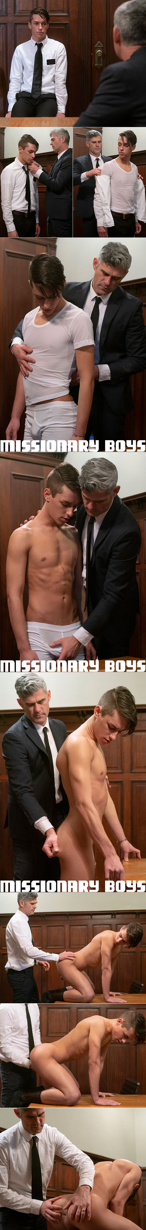 Missionary Boys: President Oaks fucks Elder Brier raw in "The Calling"