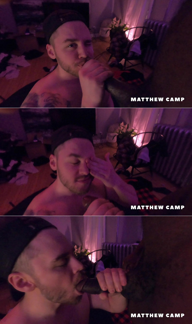 MatthewCamp: Matthew Camp sucks off Biscuit TMFS