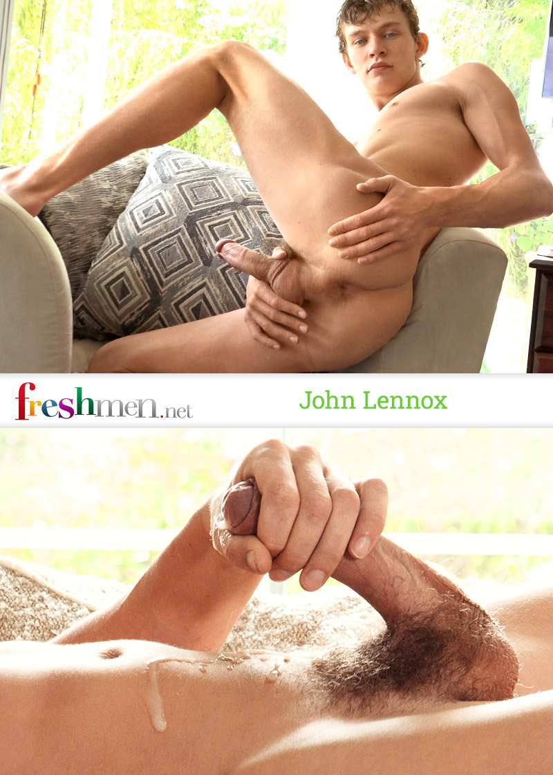 Freshmen.net: John Lennox rubs one out