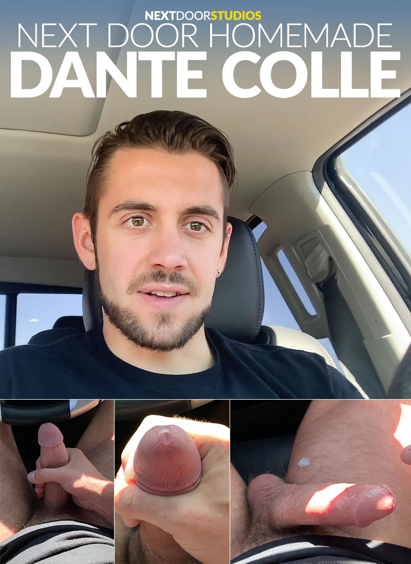 Next Door Studios: Dante Colle jerks off while driving  ("Next Door Homemade")