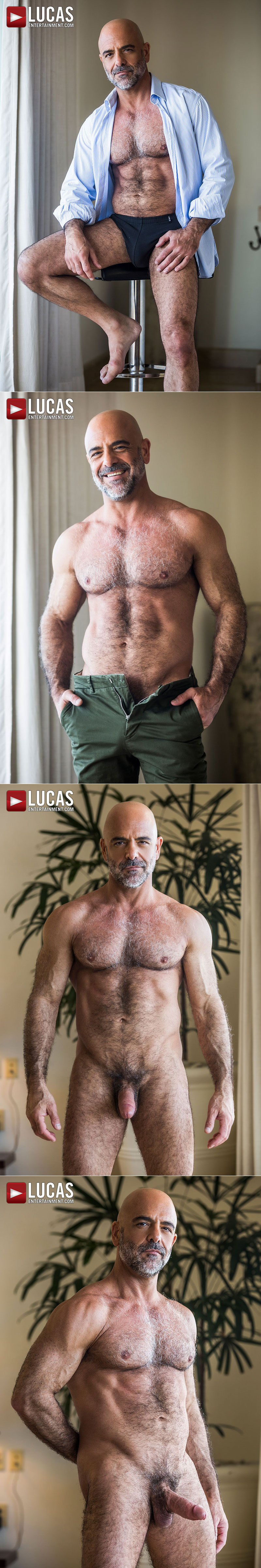 Lucas Entertainment: Adam Russo, Ruslan Angelo and Max Adonis' raw threeway in "Daddy's in Charge"