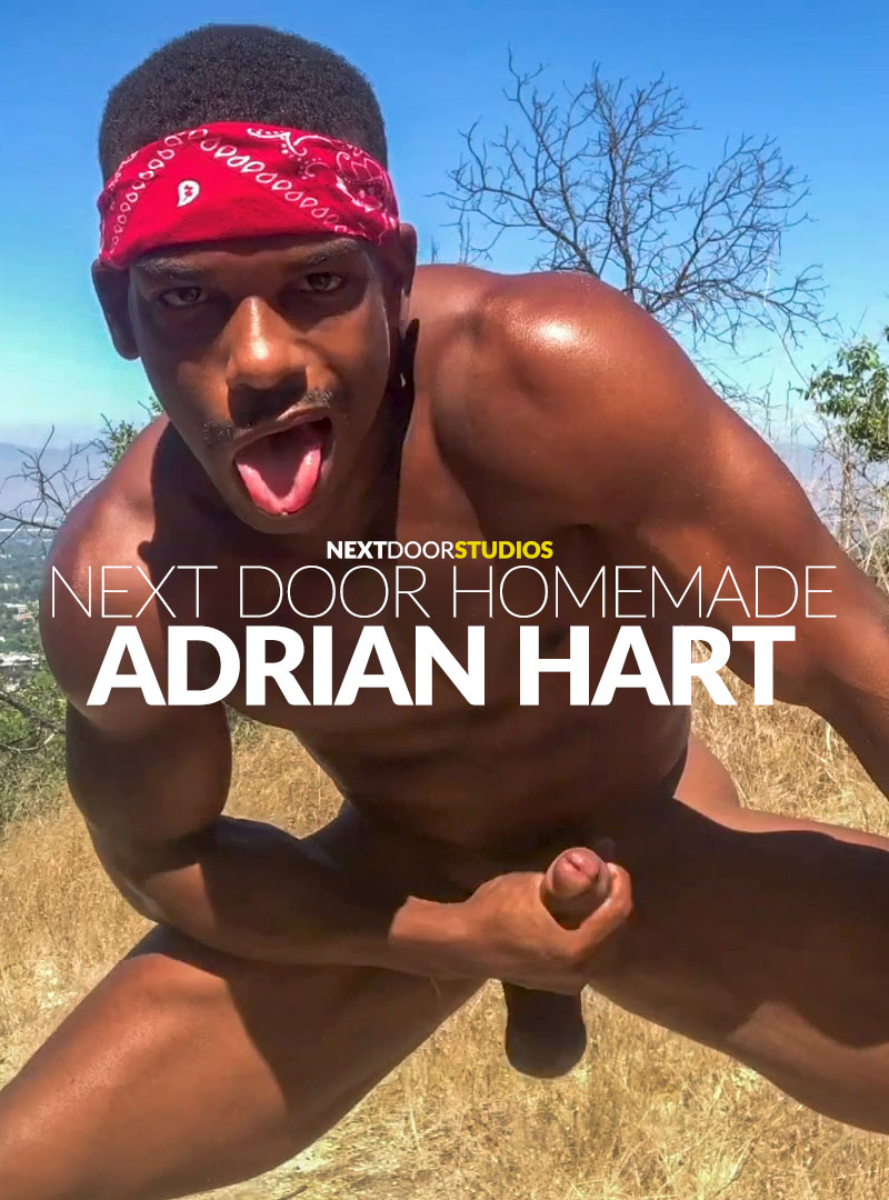 Next Door Studios: Adrian Hart's "Outdoor Ass Play & Cum" (“Next Door Homemade”)