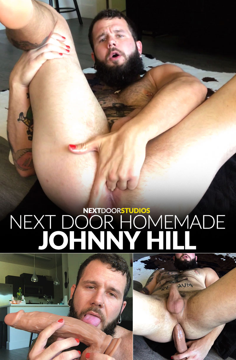 Next Door Studios: Hole play and jerking with Johnny Hill (“Next Door Homemade”)