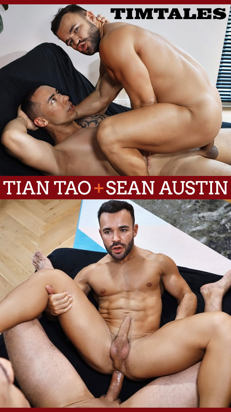 TimTales: Tian Tao fucks Sean Austin bareback