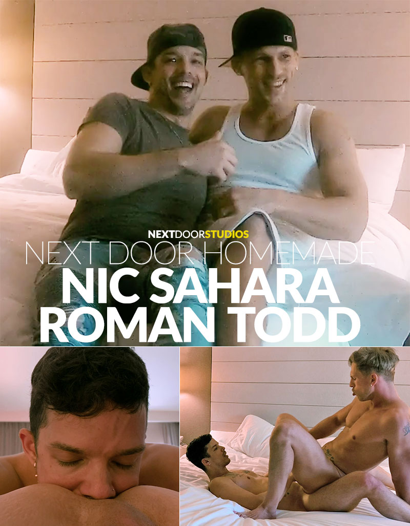 Next Door Studios: Roman Todd and Nic Sahara's "Hotel Hookup" ("Next Door Homemade")